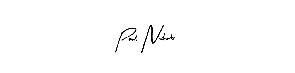 Once you've used our free online signature maker to create your best signature Arty Signature style, it's time to enjoy all of the benefits that Paul Nichols name signing documents. Paul Nichols signature style 8 images and pictures png