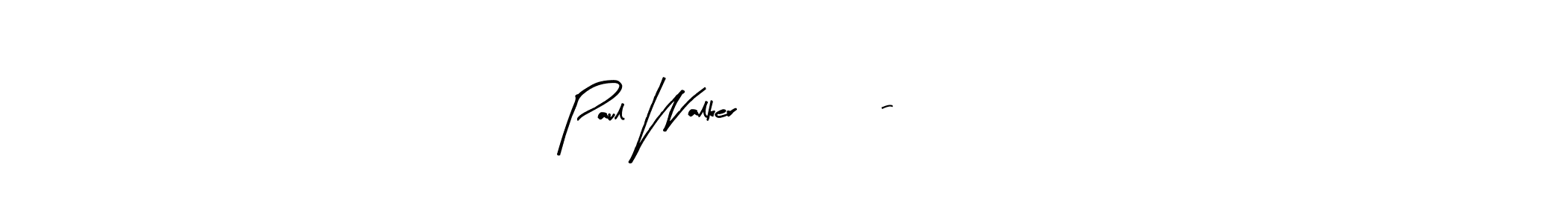 Arty Signature is a professional signature style that is perfect for those who want to add a touch of class to their signature. It is also a great choice for those who want to make their signature more unique. Get Paul Walker 1973-2013 name to fancy signature for free. Paul Walker 1973-2013 signature style 8 images and pictures png