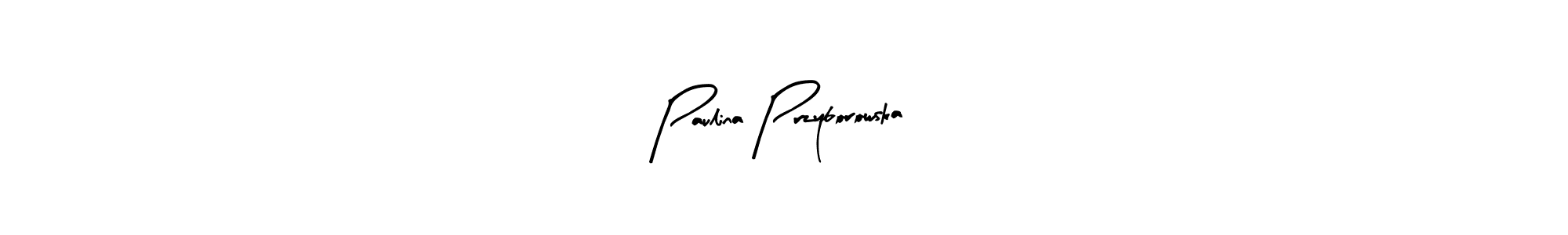 Also we have Paulina Przyborowska name is the best signature style. Create professional handwritten signature collection using Arty Signature autograph style. Paulina Przyborowska signature style 8 images and pictures png