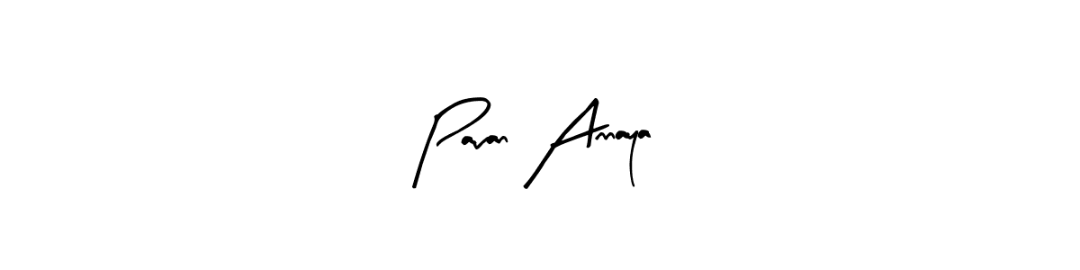 Use a signature maker to create a handwritten signature online. With this signature software, you can design (Arty Signature) your own signature for name Pavan Annaya. Pavan Annaya signature style 8 images and pictures png