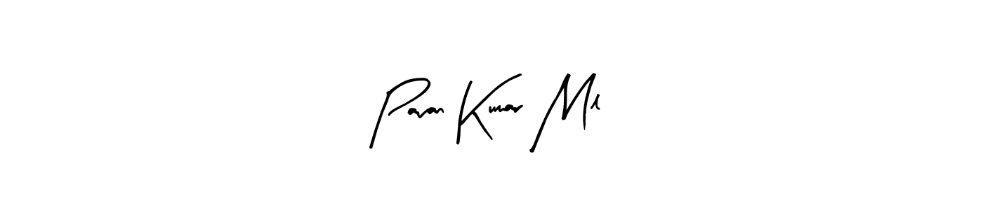 How to make Pavan Kumar Ml signature? Arty Signature is a professional autograph style. Create handwritten signature for Pavan Kumar Ml name. Pavan Kumar Ml signature style 8 images and pictures png