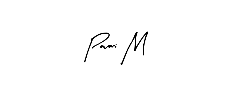 Make a beautiful signature design for name Pavani M. Use this online signature maker to create a handwritten signature for free. Pavani M signature style 8 images and pictures png