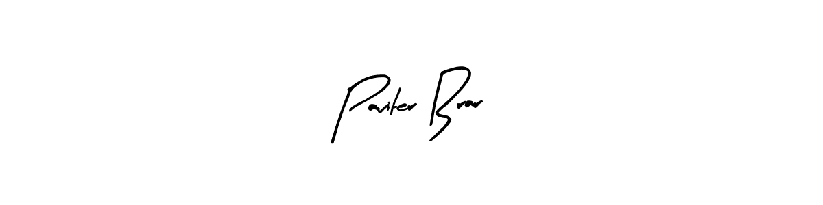if you are searching for the best signature style for your name Paviter Brar. so please give up your signature search. here we have designed multiple signature styles  using Arty Signature. Paviter Brar signature style 8 images and pictures png