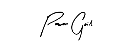 How to make Pawan Goil signature? Arty Signature is a professional autograph style. Create handwritten signature for Pawan Goil name. Pawan Goil signature style 8 images and pictures png