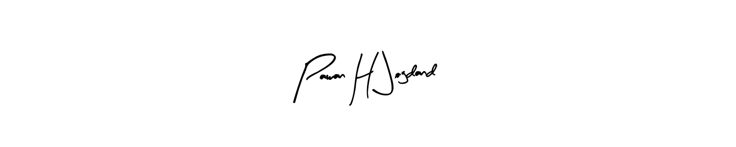 The best way (Arty Signature) to make a short signature is to pick only two or three words in your name. The name Pawan H Jogdand include a total of six letters. For converting this name. Pawan H Jogdand signature style 8 images and pictures png