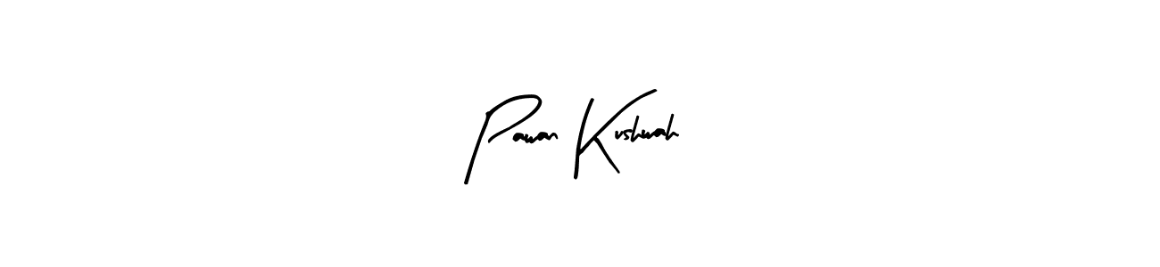 Make a beautiful signature design for name Pawan Kushwah. With this signature (Arty Signature) style, you can create a handwritten signature for free. Pawan Kushwah signature style 8 images and pictures png