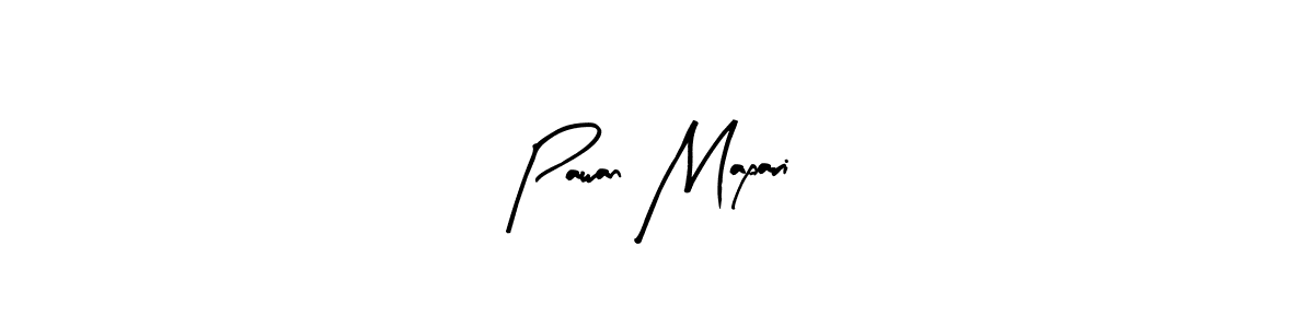 Make a beautiful signature design for name Pawan Mapari. With this signature (Arty Signature) style, you can create a handwritten signature for free. Pawan Mapari signature style 8 images and pictures png