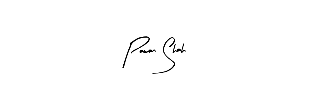 Use a signature maker to create a handwritten signature online. With this signature software, you can design (Arty Signature) your own signature for name Pawan Shah. Pawan Shah signature style 8 images and pictures png