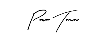 Enhance your business communications with Pawan Tanwar signature in Arty Signature lettering. Clean, modern, and universally compatible. Pawan Tanwar signature style 8 images and pictures png