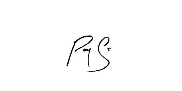 You should practise on your own different ways (Arty Signature) to write your name (Pay Ss) in signature. don't let someone else do it for you. Pay Ss signature style 8 images and pictures png