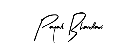 This is the best signature style for the Payal Bhandari name. Also you like these signature font (Arty Signature). Mix name signature. Payal Bhandari signature style 8 images and pictures png