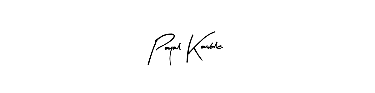 Also we have Payal Kamble name is the best signature style. Create professional handwritten signature collection using Arty Signature autograph style. Payal Kamble signature style 8 images and pictures png