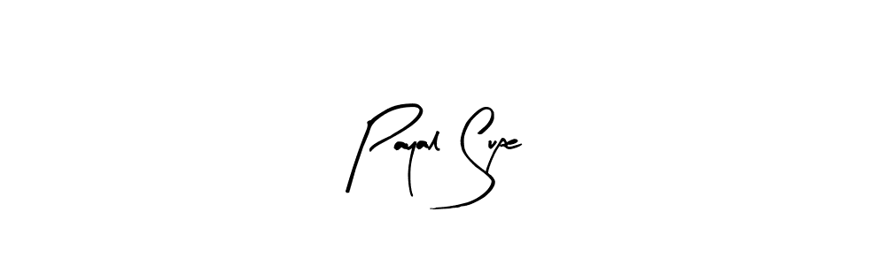 How to make Payal Supe signature? Arty Signature is a professional autograph style. Create handwritten signature for Payal Supe name. Payal Supe signature style 8 images and pictures png