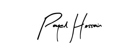 Try this chic Payel Hossain handwritten sign style. Using Arty Signature font elements, it gives your name a sleek, memorable identity. Payel Hossain signature style 8 images and pictures png