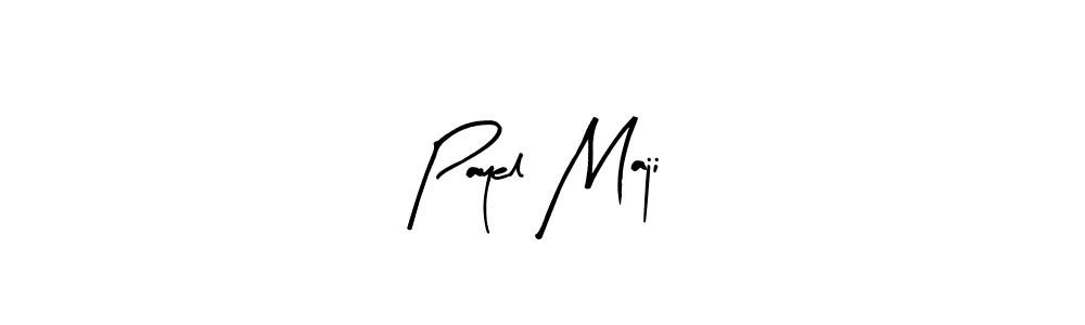 You can use this online signature creator to create a handwritten signature for the name Payel Maji. This is the best online autograph maker. Payel Maji signature style 8 images and pictures png