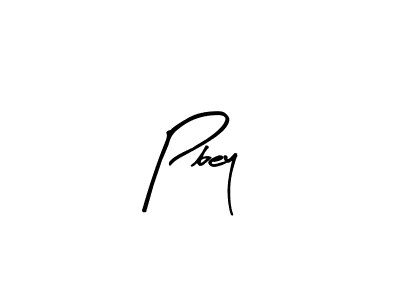 Use a signature maker to create a handwritten signature online. With this signature software, you can design (Arty Signature) your own signature for name Pbey. Pbey signature style 8 images and pictures png