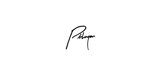 How to Draw Pbhuyan signature style? Arty Signature is a latest design signature styles for name Pbhuyan. Pbhuyan signature style 8 images and pictures png