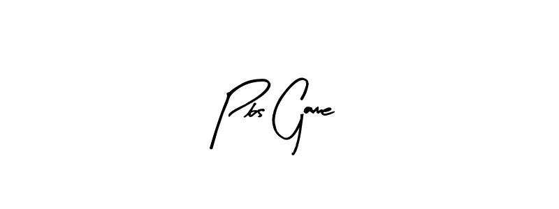 You should practise on your own different ways (Arty Signature) to write your name (Pbs Game) in signature. don't let someone else do it for you. Pbs Game signature style 8 images and pictures png