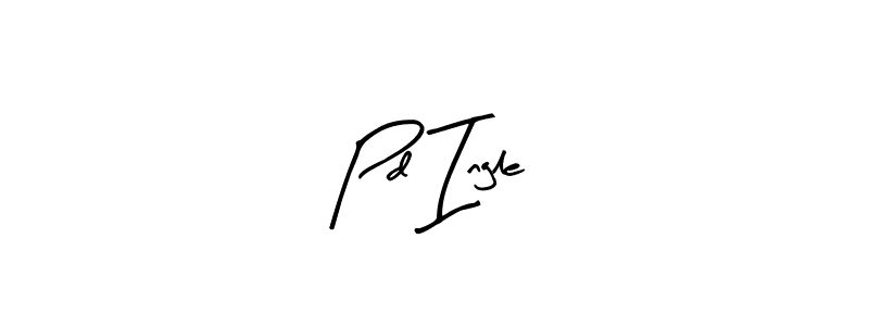 You should practise on your own different ways (Arty Signature) to write your name (Pd Ingle) in signature. don't let someone else do it for you. Pd Ingle signature style 8 images and pictures png