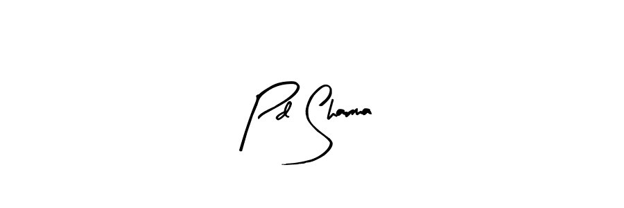 Create a beautiful signature design for name Pd Sharma. With this signature (Arty Signature) fonts, you can make a handwritten signature for free. Pd Sharma signature style 8 images and pictures png