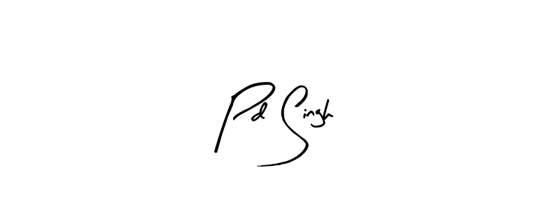 Also You can easily find your signature by using the search form. We will create Pd Singh name handwritten signature images for you free of cost using Arty Signature sign style. Pd Singh signature style 8 images and pictures png