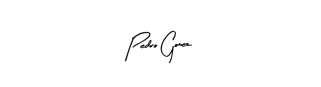 Pedro Gomez stylish signature style. Best Handwritten Sign (Arty Signature) for my name. Handwritten Signature Collection Ideas for my name Pedro Gomez. Pedro Gomez signature style 8 images and pictures png