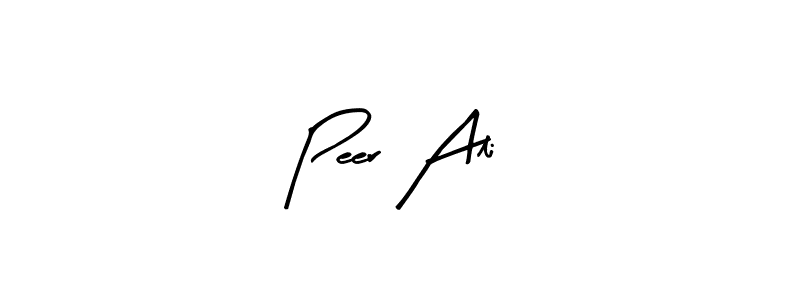 Peer Ali stylish signature style. Best Handwritten Sign (Arty Signature) for my name. Handwritten Signature Collection Ideas for my name Peer Ali. Peer Ali signature style 8 images and pictures png