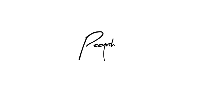 Make a beautiful signature design for name Peeyush. With this signature (Arty Signature) style, you can create a handwritten signature for free. Peeyush signature style 8 images and pictures png