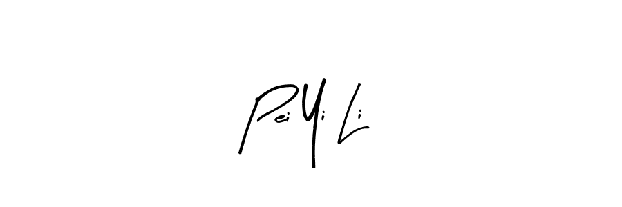 How to make Pei Yi Li name signature. Use Arty Signature style for creating short signs online. This is the latest handwritten sign. Pei Yi Li signature style 8 images and pictures png