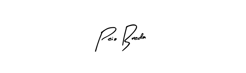 Also You can easily find your signature by using the search form. We will create Peio Breda name handwritten signature images for you free of cost using Arty Signature sign style. Peio Breda signature style 8 images and pictures png