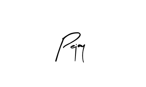 Use a signature maker to create a handwritten signature online. With this signature software, you can design (Arty Signature) your own signature for name Pejay. Pejay signature style 8 images and pictures png