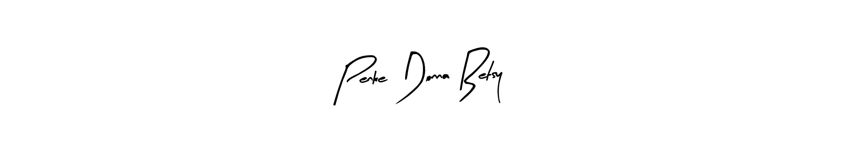 Design your own signature with our free online signature maker. With this signature software, you can create a handwritten (Arty Signature) signature for name Penke Donna Betsy. Penke Donna Betsy signature style 8 images and pictures png