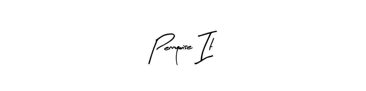 How to Draw Pennywise It signature style? Arty Signature is a latest design signature styles for name Pennywise It. Pennywise It signature style 8 images and pictures png