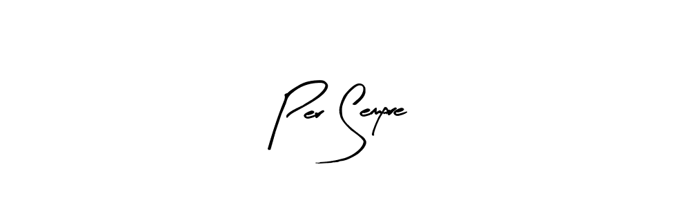 You should practise on your own different ways (Arty Signature) to write your name (Per Sempre) in signature. don't let someone else do it for you. Per Sempre signature style 8 images and pictures png