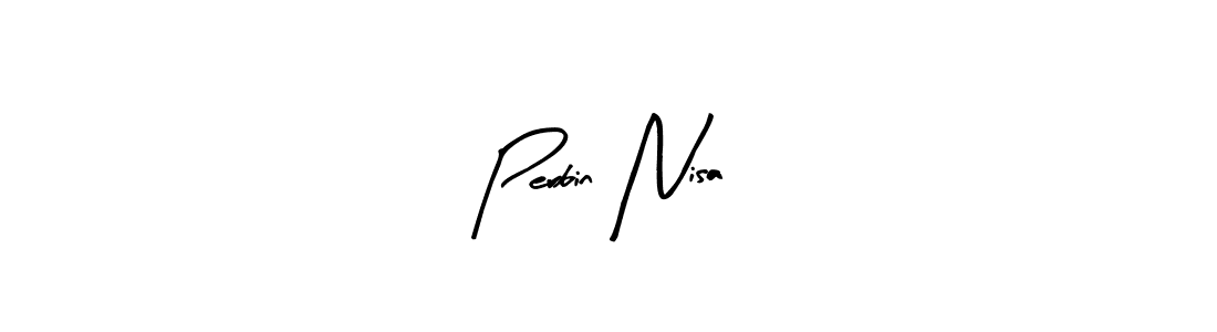 Also we have Perbin Nisa name is the best signature style. Create professional handwritten signature collection using Arty Signature autograph style. Perbin Nisa signature style 8 images and pictures png