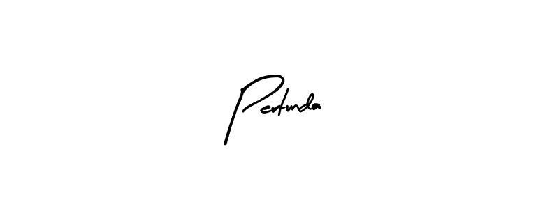 Pertunda stylish signature style. Best Handwritten Sign (Arty Signature) for my name. Handwritten Signature Collection Ideas for my name Pertunda. Pertunda signature style 8 images and pictures png