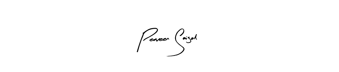 This is the best signature style for the Perveen Saigol name. Also you like these signature font (Arty Signature). Mix name signature. Perveen Saigol signature style 8 images and pictures png