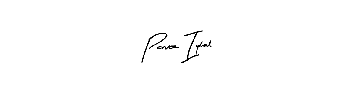 Also You can easily find your signature by using the search form. We will create Pervez Iqbal name handwritten signature images for you free of cost using Arty Signature sign style. Pervez Iqbal signature style 8 images and pictures png