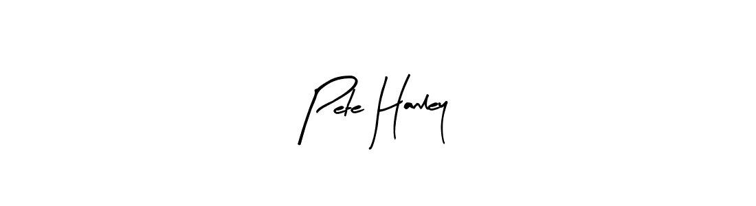 Arty Signature is a professional signature style that is perfect for those who want to add a touch of class to their signature. It is also a great choice for those who want to make their signature more unique. Get Pete Hanley name to fancy signature for free. Pete Hanley signature style 8 images and pictures png