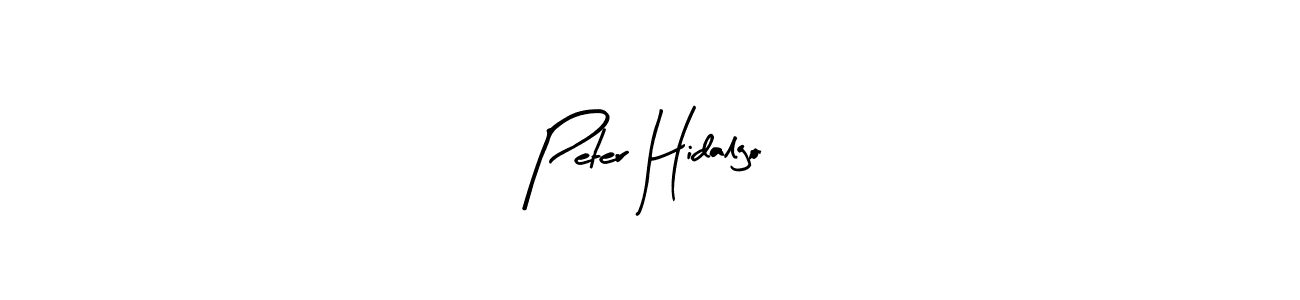You should practise on your own different ways (Arty Signature) to write your name (Peter Hidalgo) in signature. don't let someone else do it for you. Peter Hidalgo signature style 8 images and pictures png