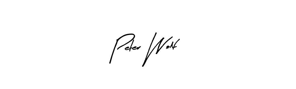 Create a beautiful signature design for name Peter Wolf. With this signature (Arty Signature) fonts, you can make a handwritten signature for free. Peter Wolf signature style 8 images and pictures png