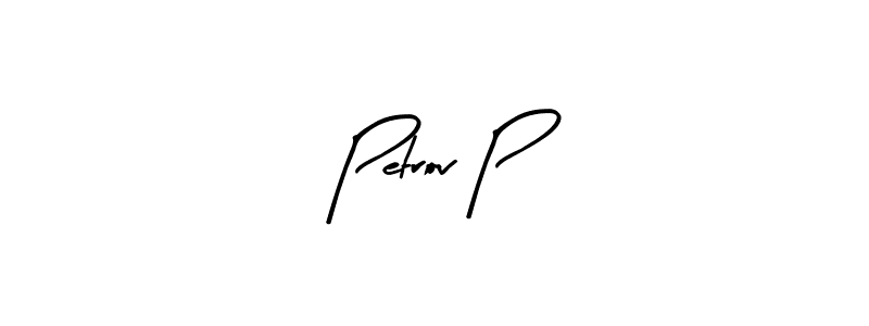 Similarly Arty Signature is the best handwritten signature design. Signature creator online .You can use it as an online autograph creator for name Petrov P. Petrov P signature style 8 images and pictures png