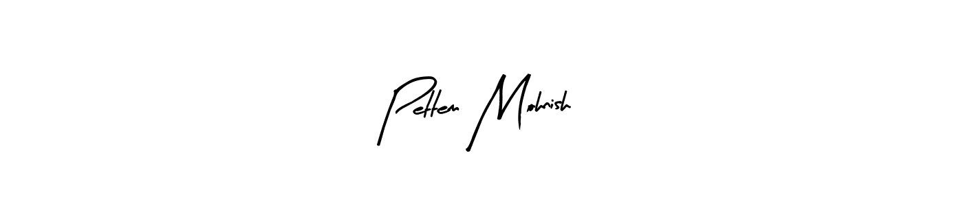 Once you've used our free online signature maker to create your best signature Arty Signature style, it's time to enjoy all of the benefits that Pettem Mohnish name signing documents. Pettem Mohnish signature style 8 images and pictures png