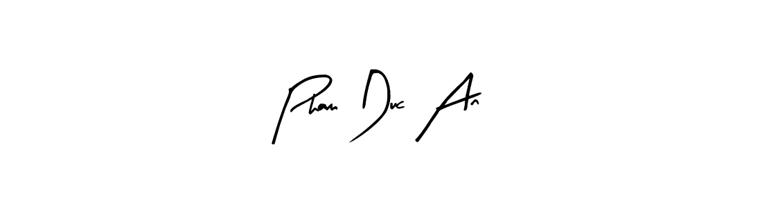 Design your own signature with our free online signature maker. With this signature software, you can create a handwritten (Arty Signature) signature for name Pham Duc An. Pham Duc An signature style 8 images and pictures png