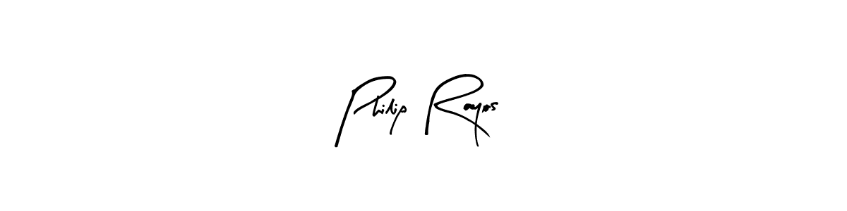 How to make Philip Rayos name signature. Use Arty Signature style for creating short signs online. This is the latest handwritten sign. Philip Rayos signature style 8 images and pictures png