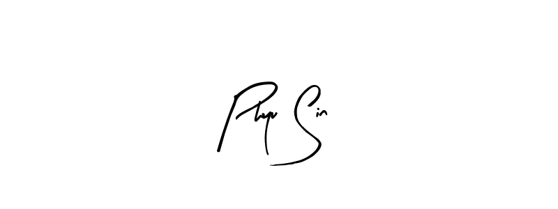 Create a beautiful signature design for name Phyu Sin. With this signature (Arty Signature) fonts, you can make a handwritten signature for free. Phyu Sin signature style 8 images and pictures png