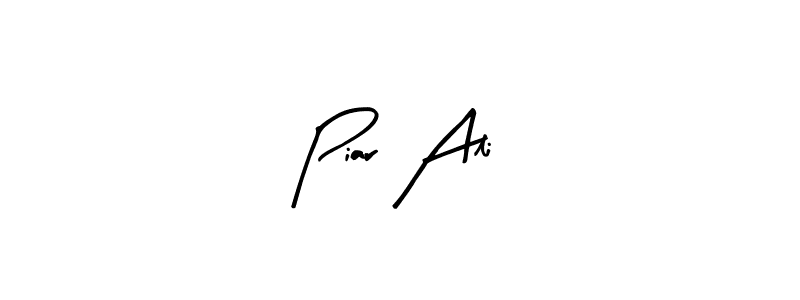See photos of Piar Ali official signature by Spectra . Check more albums & portfolios. Read reviews & check more about Arty Signature font. Piar Ali signature style 8 images and pictures png