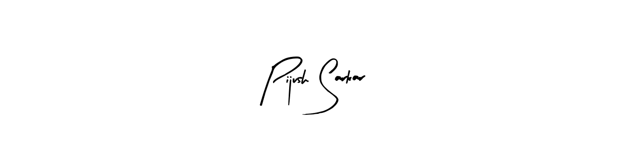 You can use this online signature creator to create a handwritten signature for the name Pijush Sarkar. This is the best online autograph maker. Pijush Sarkar signature style 8 images and pictures png