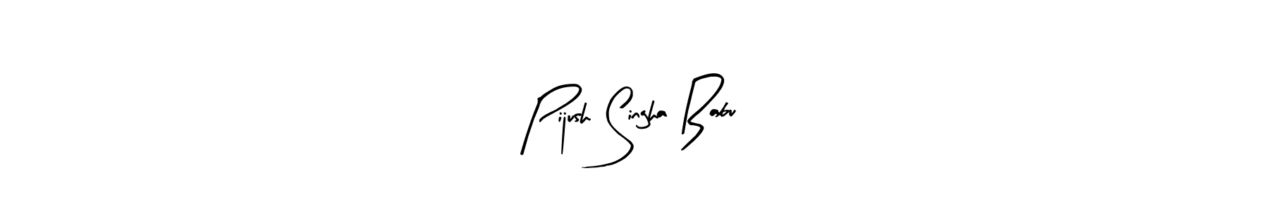 Make a beautiful signature design for name Pijush Singha Babu. Use this online signature maker to create a handwritten signature for free. Pijush Singha Babu signature style 8 images and pictures png