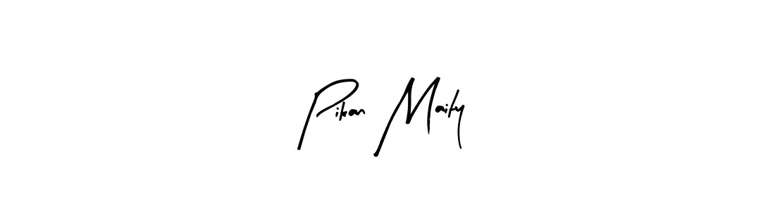 It looks lik you need a new signature style for name Pikan Maity. Design unique handwritten (Arty Signature) signature with our free signature maker in just a few clicks. Pikan Maity signature style 8 images and pictures png